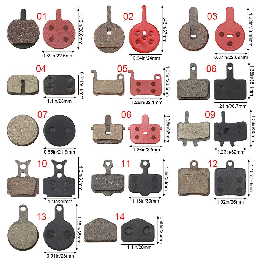 Hot Protection High Quality Cycling Accessories Bicycle Brake Pads MTB Bike Disc Universal Block