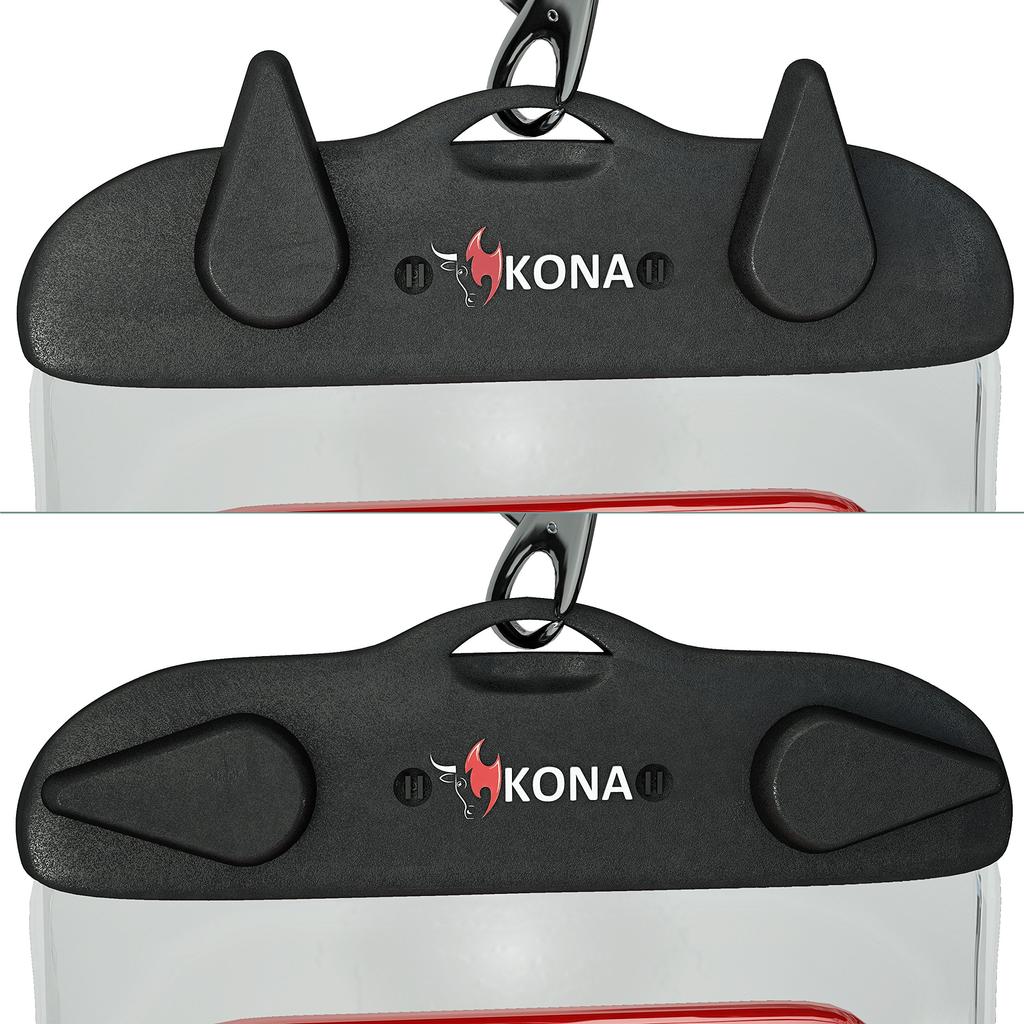 Kona Submariner Waterproof Phone Case for Smartphones Fully Waterproof for the Underwater and for Phones up to inches Also Protects Valuables - Sea,
