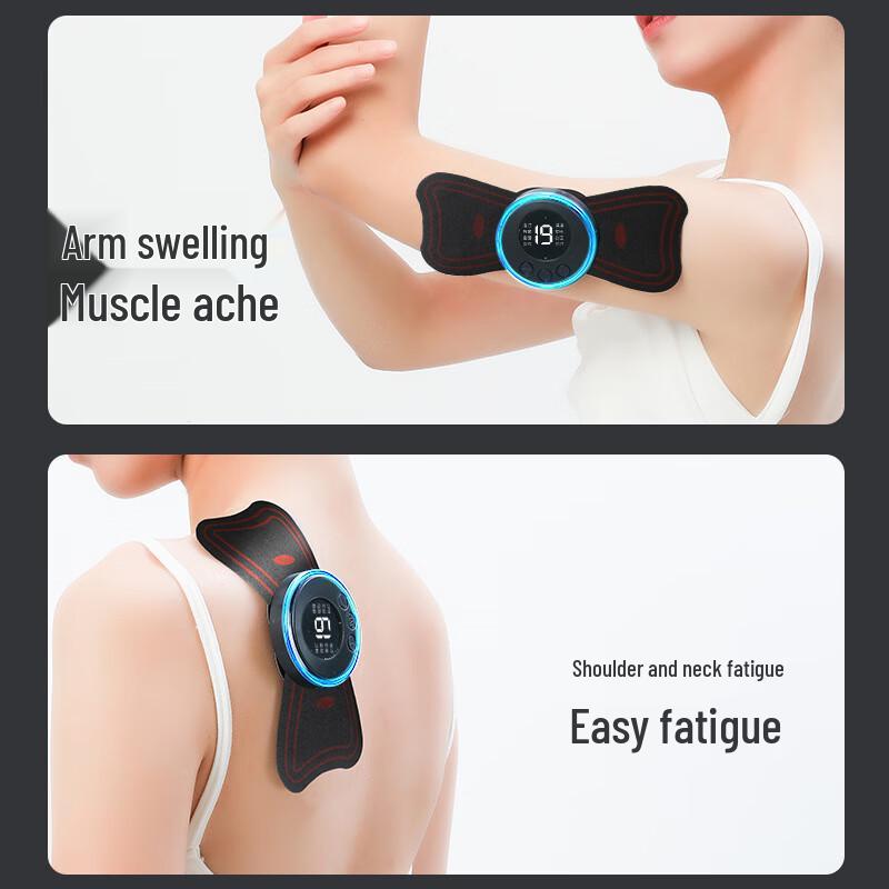 Smart Portable EMS Pulse Massage Patch CN Plug (adapter Included)