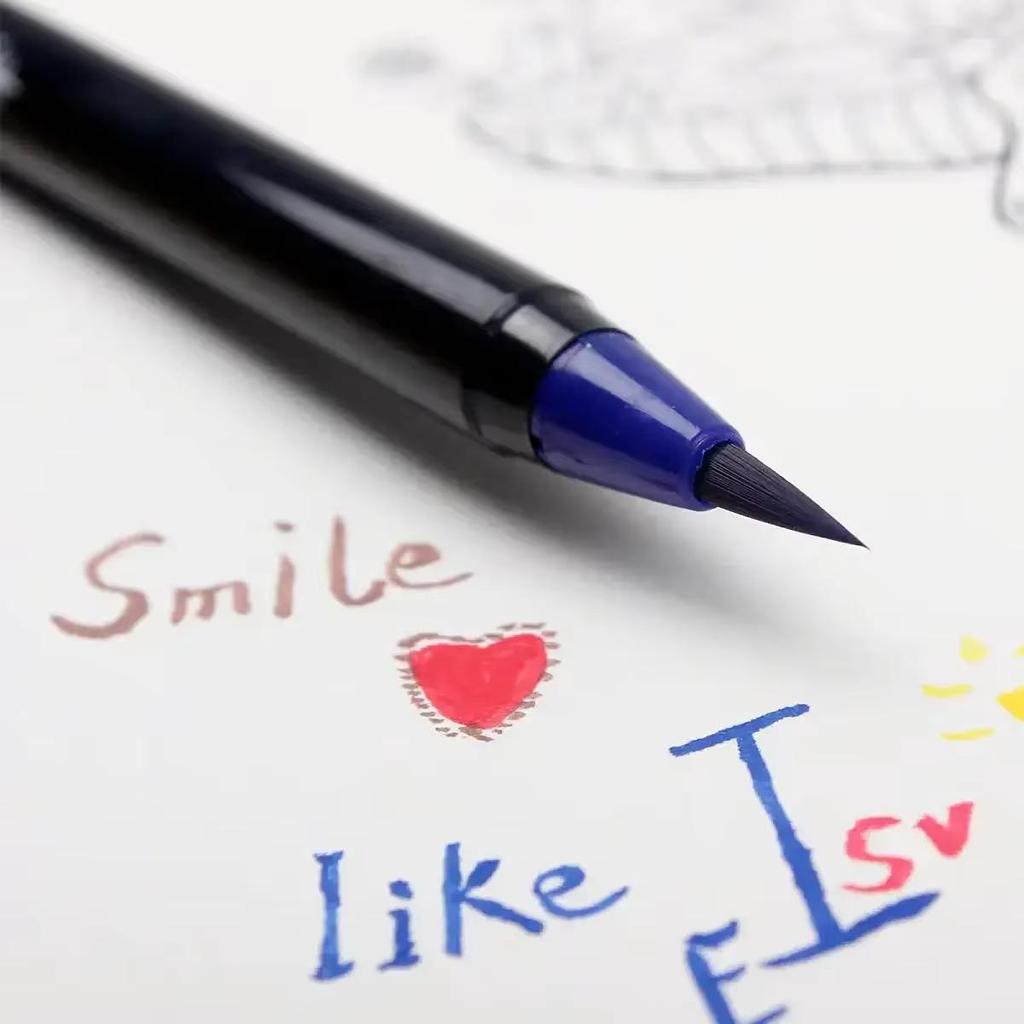 20+1 Aquarell-Pinselstift-Set, Lebendige Farben zum Malen, Kalligrafie, für Kunstprojekte & Basteln, Ideal für Anfänger & Profis