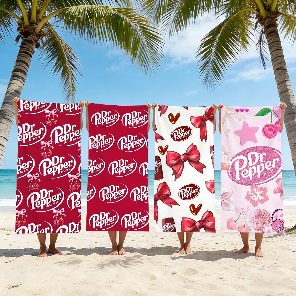 Marke D-Dr Pepper Handtuch Strandtuch Reise Leicht Hautfreundlich Für Pool Strand Camping Kreuzfahrt Sommer
