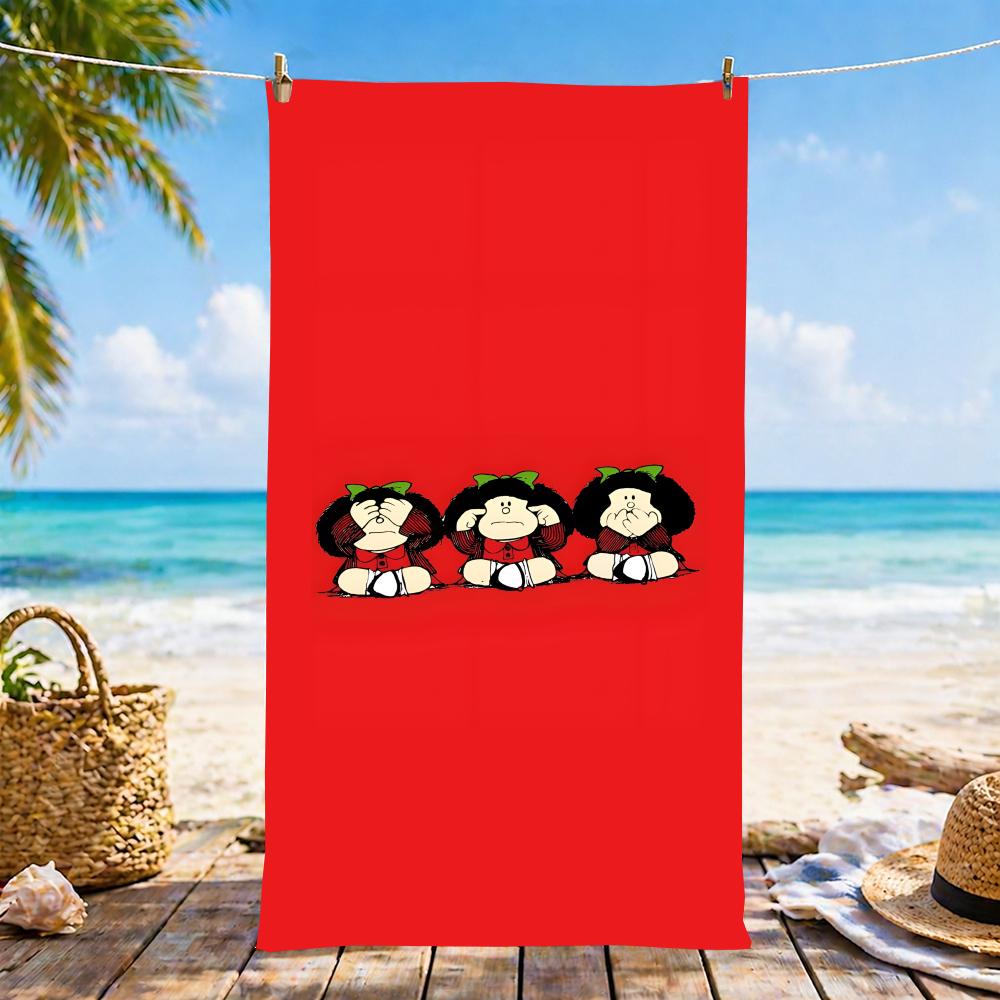 M-Mafalda Handtuch Mikrofaser Strandtuch, Schnelltrocknend, Sandfrei, Ultrafeine Faser, Super Weich.