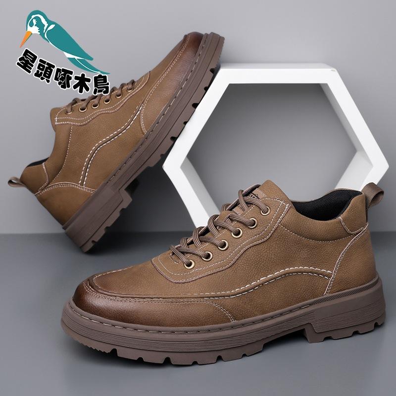 

2025 autumn men s shoes new breathable shoes men s trend versatile platform sports shoes 38