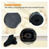 Pack of 2 Bread Maker Paddles Bread Maker Dough Stirrer Mixing Paddles Carbon Steel Texture Bread Maker Accessories