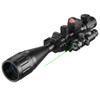 VOMZ Hunting 6-24X50 Aoeg Entfernungsmesser-Zielfernrohr mit holografischem 4-Absehen-Visier, roter Punkt, grün, Combo