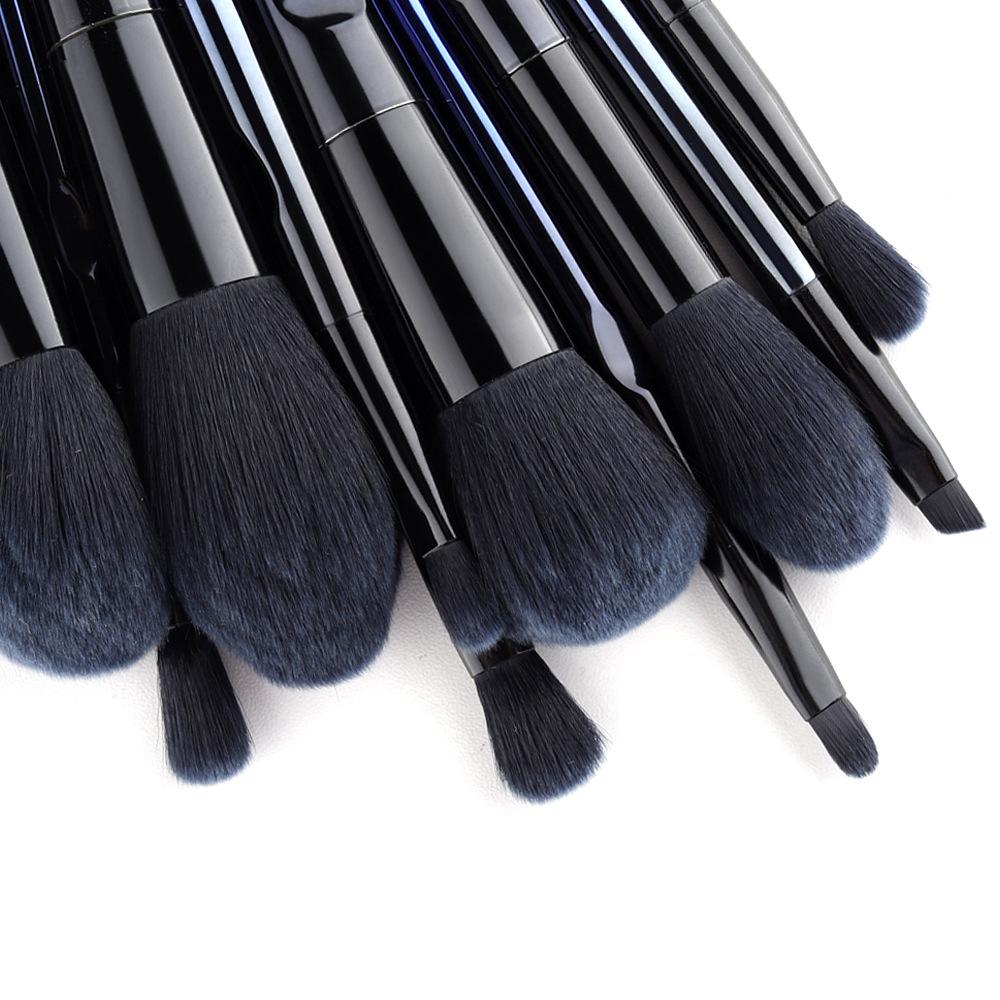 New Blue Enchantress 10 Makeup Brush Set Loose Powder Blush Setting Brush Submissive Soft Beauty Tool