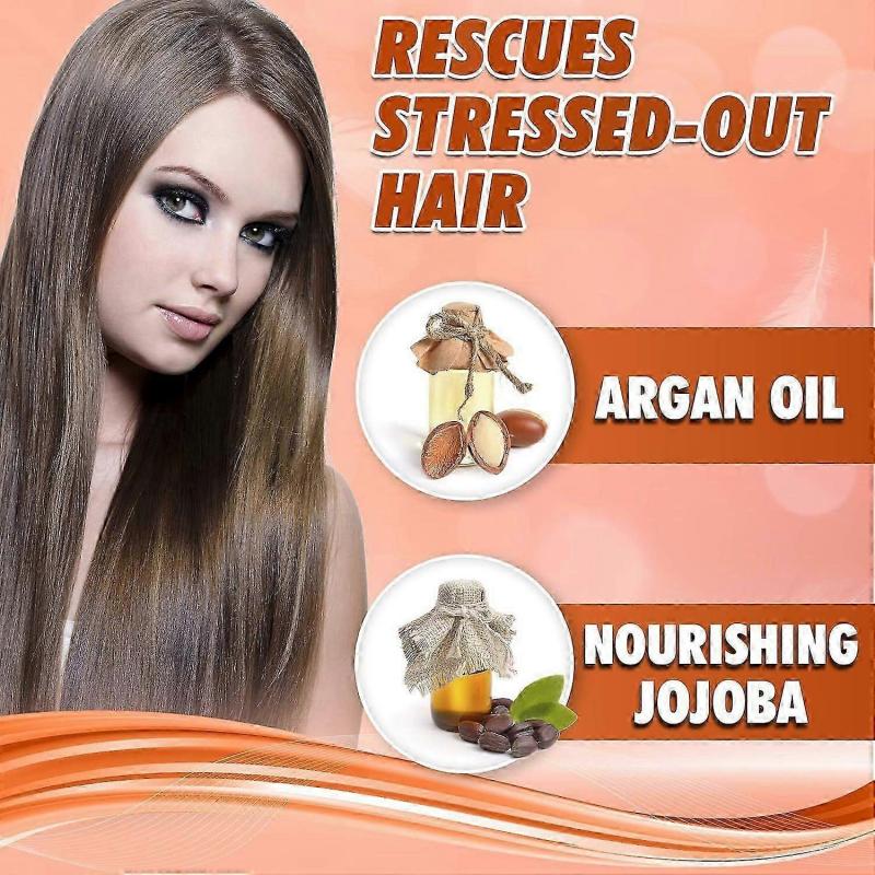 Collagen Hair Treatment Deep Repair Conditioning Argan Oil Collagen Hair Mask Essence for Dry Damaged Hair All Hair Types 16.90 Oz 500ml