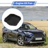 X Autohaux 1 Pc No.3510620032 Engine Oil Pan for Toyota RAV4 2015 Steel Black
