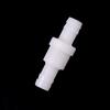 1Pcs White 4mm/6mm/8mm/10mm/12mm Plastic One Way Inline Check Valve Fuel Gas Liquid Water