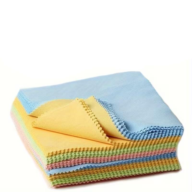 Pano de Limpeza para Óculos Microfibra Roupas Limpas para Lentes para Pano de Óculos Len Lenços de Limpeza para Tela de Celular