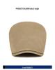 Retro Flat Cap: Solid Color Versatile Beret with a British Painter's Flair