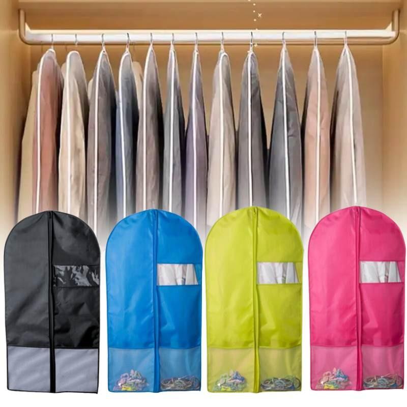 Modern Polyester Garment Bag With Dustproof And Moistureresistant Features For Wardrobe Organization
