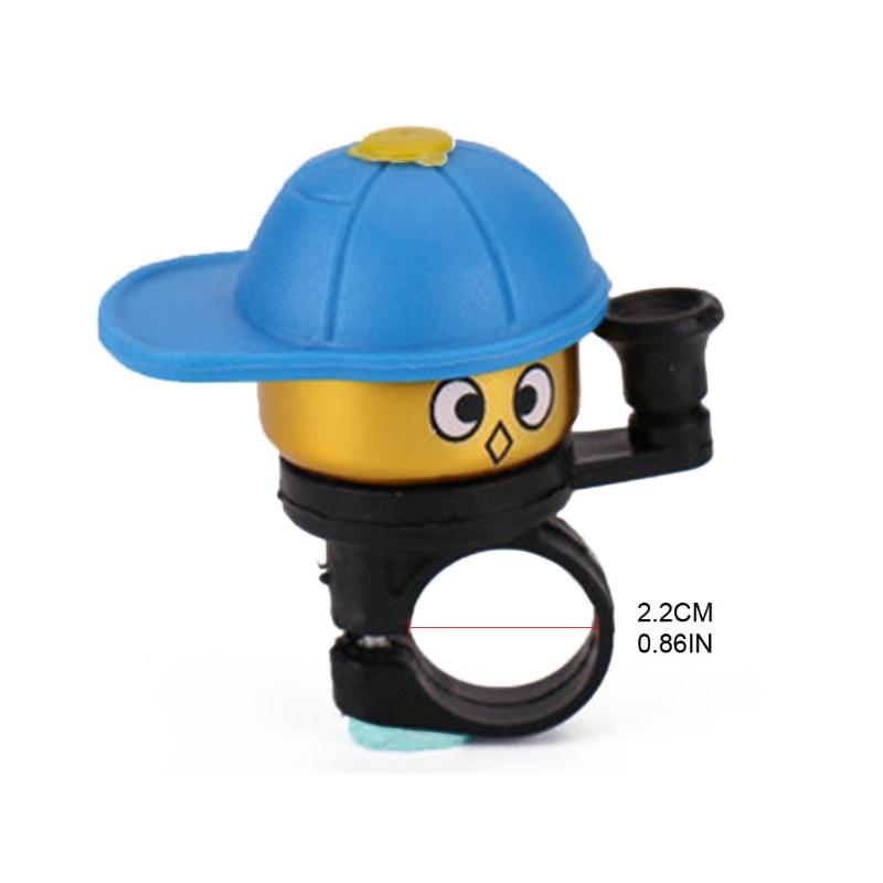 Loud Crisp Clear Sound Bike Bell Cycling Bell for Boys Girls, Bicycle Handlebar Bell Cute Cartoon Bike Safe Ring Horn