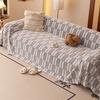 2025 Mode Geometrisch bedrucktes Sofa-Handtuch Multifunktionale Freizeit-Kniedecke für Büro All-Inclusive Weiche Chenille Sofaabdeckung