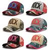 Northwood Linen Women's Summer Hat 3D Embroidery Mesh Baseball Cap For Men Hip Hop Snapback Camouflage Trucker Cap