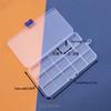 Transparent DIY Jewelry Organizer with Removable Storage Box and Loose Beads Compartment