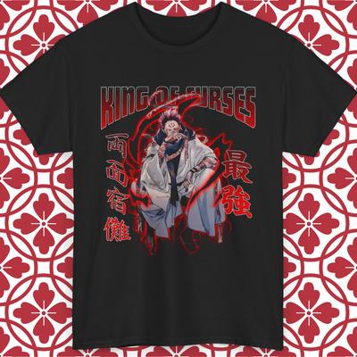 Tričko Ryomen Sukuna Jujutsu Kaisen Anime Král kleteb Unisex Všechny velikosti