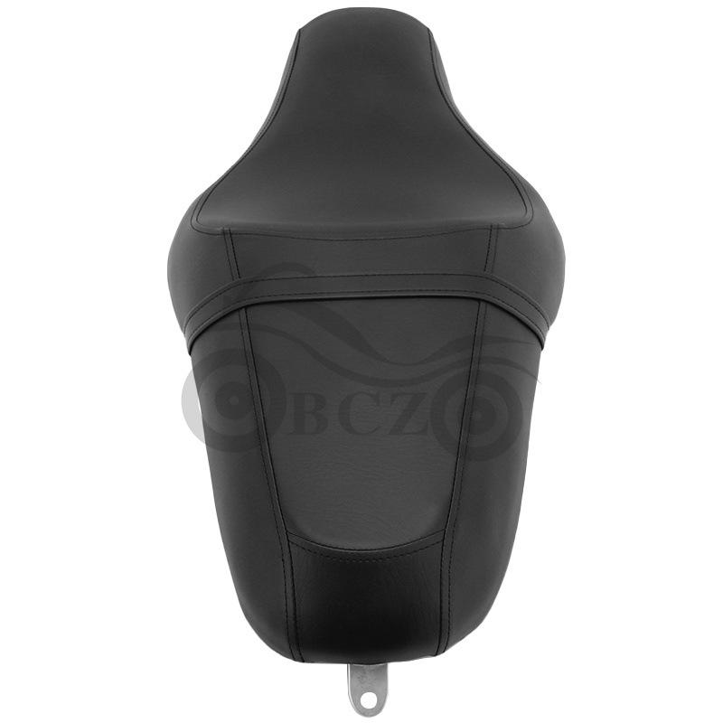 Black Two-Up Seat Cushion for Harley XL883N, XL883L, XL883X (2004-2022)