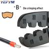 Multipurpose Needle-Shaped Crimping Pliers for 10-150 Mm² Terminals