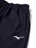 Mizuno Training Wear Deep Navy x Japan Size MB to Japanese Size Warm-Up Pants, Standard, Moisture-Wicking, Quick-Drying, 32MD9125, White, (equivalent
