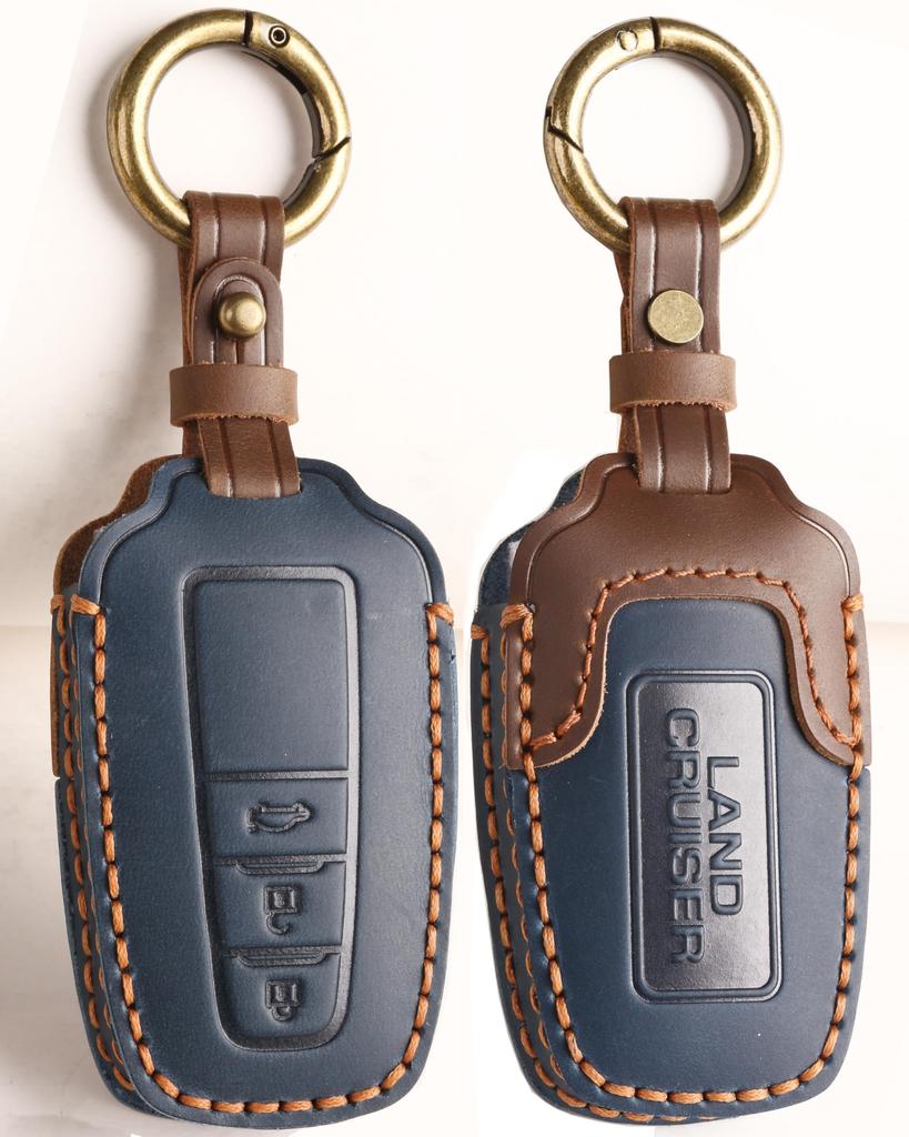 Yomaxer Toyota Land Cruiser 250 Series Exclusive Key Holder, 3 Buttons, Smart Key Cover,