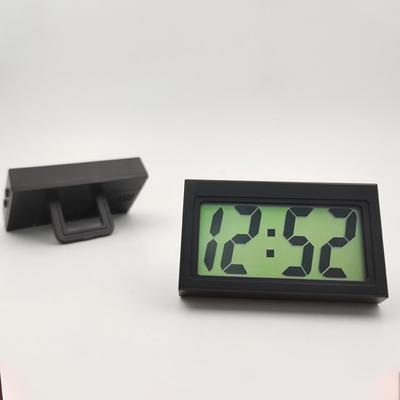 Mini Exqusite Car Clock Auto Truck Dashboard Time Convenient Simple Electronic Clock Gift Self-Adhesive Bracket High Quality