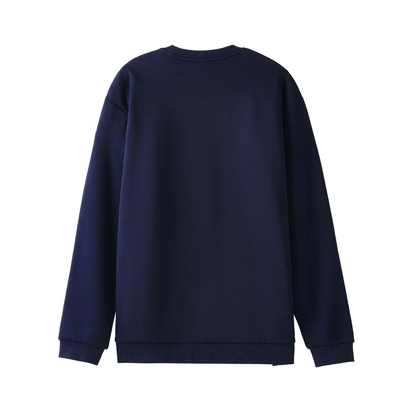Li-Ning Round Neck Pullover Sports Lifestyle Comfortable Trendy Versatile Simple Fashion Energetic Sweatshirt Unisex sweatshirt AWDVH11-3