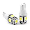 10 Pcs W5w T10 5050 5smd Car Led Light Bulbs Super Bright Width Lamp License Plate Lights Indicator