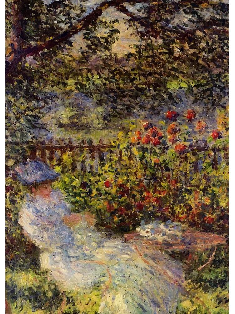 Claude Monet Klassisk Natur Landskap Affischer Canvas Oljemålning Abstrakt Blommor Trädgård Väggkonst För Modernt Rum Heminredning