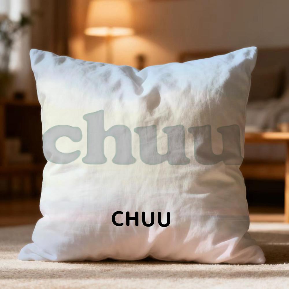Popular CChuued Cushion Cover Soft Washable Pillow Case Multi-Scene for Couch Bed Travel Office Use