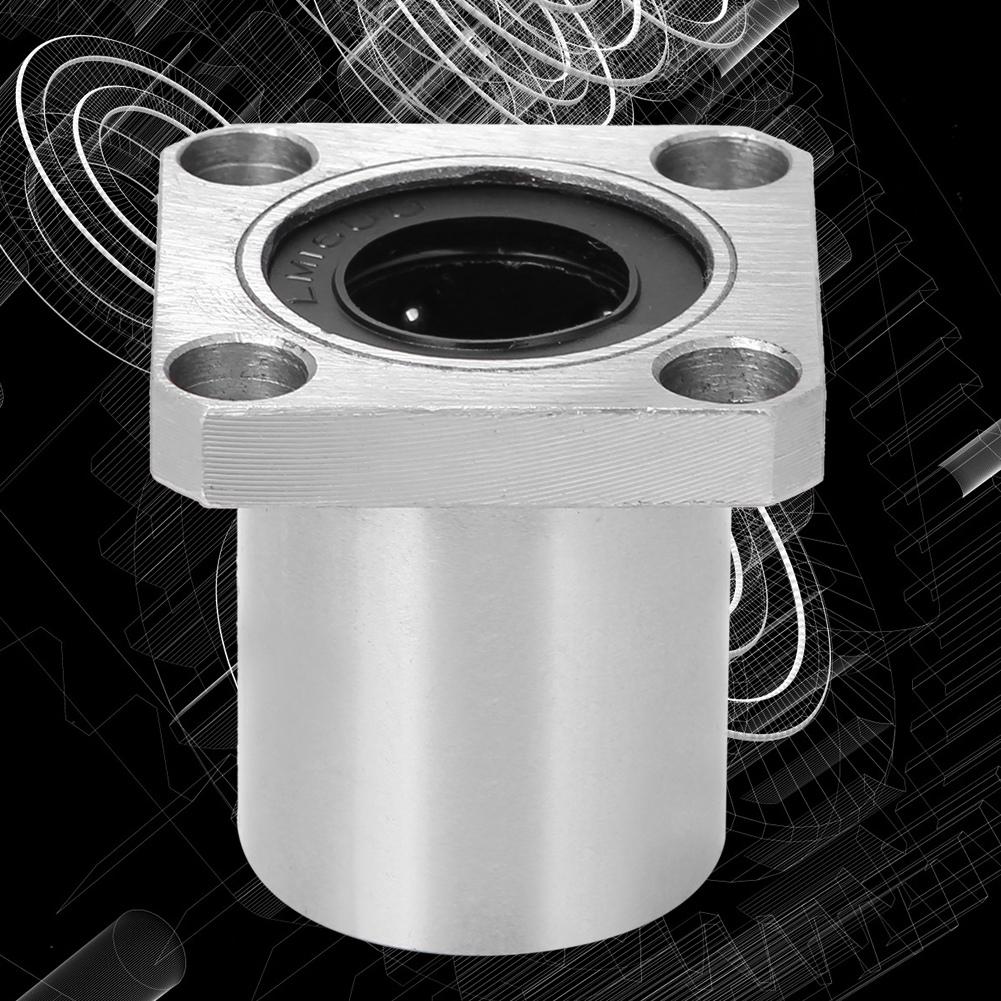 Linear Motion Bearing Long Square Flange Steel High Accuracy LMK10UULMK16UULMK20UULMK25UULMK16UU