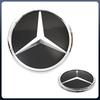 For Mercedes Benz  Front Grill Mirror Emblem 3D Star Chrome Logo X253 W166 C292 X166 2016-2019