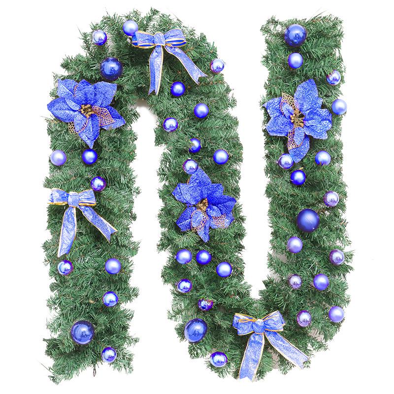 2.7m Dense Simulated Christmas Vine for Window Decoration