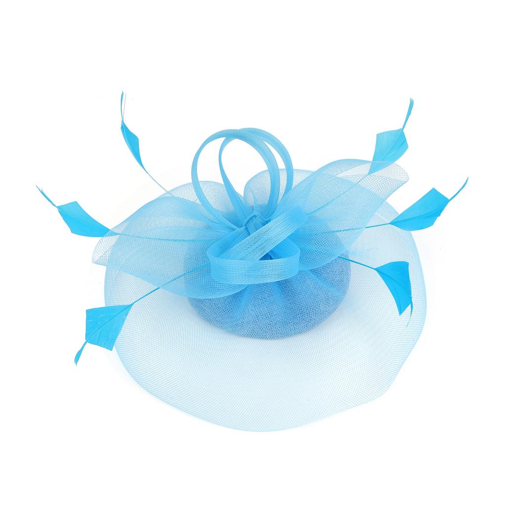 Elegant Fascinator Hat Headbands Funny Girl Hat Headgear Lovely Hairpiece for Wedding Party