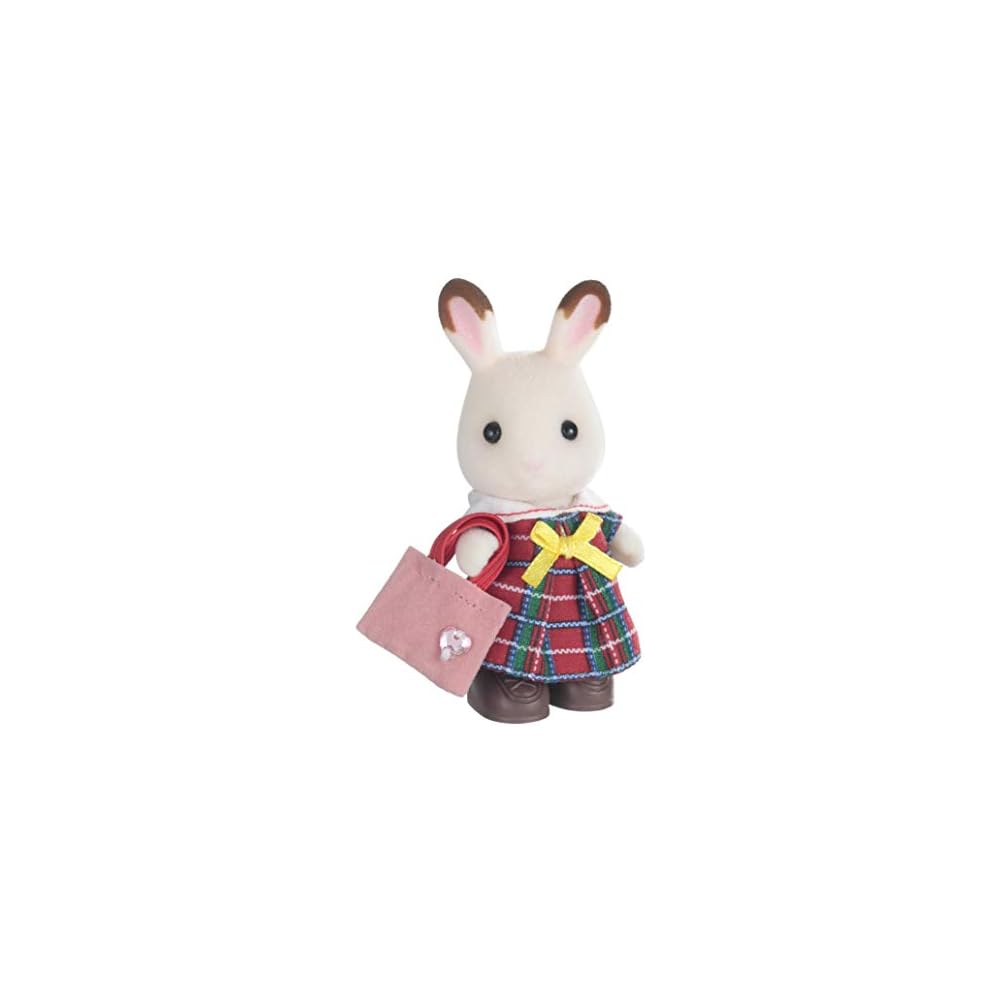 Sylvanian Families Dress-Up Red Dress for Girls D-24 3 Years and Up Dollhouse Toy