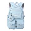 FANDARE Korean Women's Large Capacity Backpack for High School Girls, Lightweight School Daypack with Pouch, Chest Belt, and Multiple Pockets,