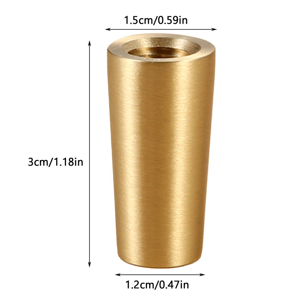 4 STÜCKE Metallmöbelbeine Bastelbasis Kupferfüße Kleine Tablettfüße Ersatzbeine Für Küche Sofa Tisch Möbelbeschläge