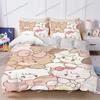 Cute Cartoon M-Mikko Duvet Cover Set Home Style Bedding Soft Laundry Cotton Bed Four Seasons Student Dormitory Home Textile741