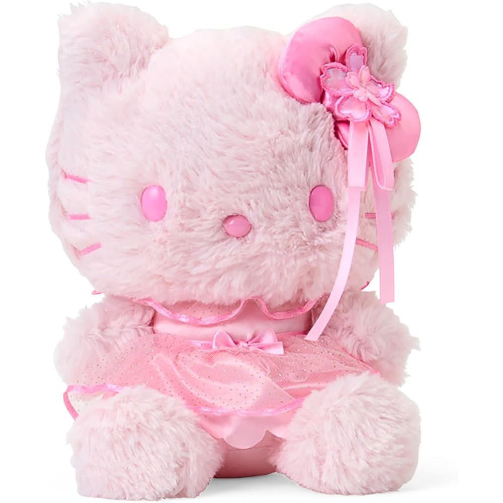 Sanrio Hello Kitty Plush Toy Sakura Design Age 3 and Up 612596