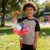 Bubble Machine for Kids Portable Lantern Bubble Maker 6-Hole Bubble Blower Continuous Bubble Spray Safe Outdoor