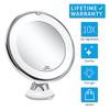 3 Color Lighting Modes Travel Makeup Mirror  Cosmetic Mirrors  Women