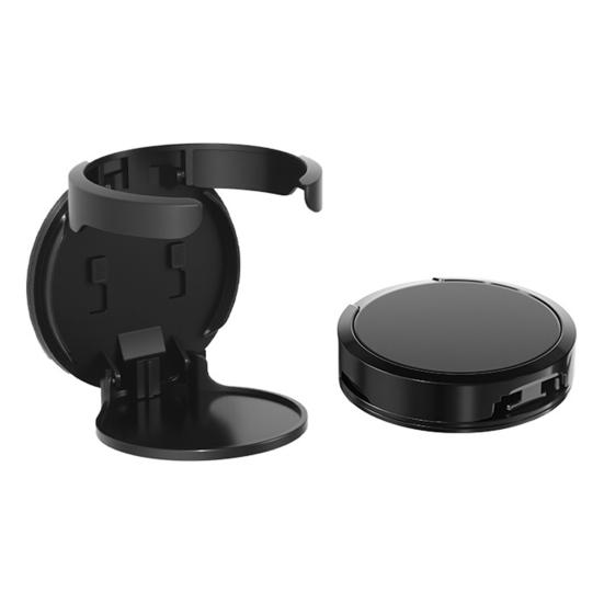 Foldable Cup Holder Portable Wall-Mounted Coffee Cup Holder Space-Saving Plastic Drink Holder for Water Cups Up to 83mm Multipurpose Storage Rack