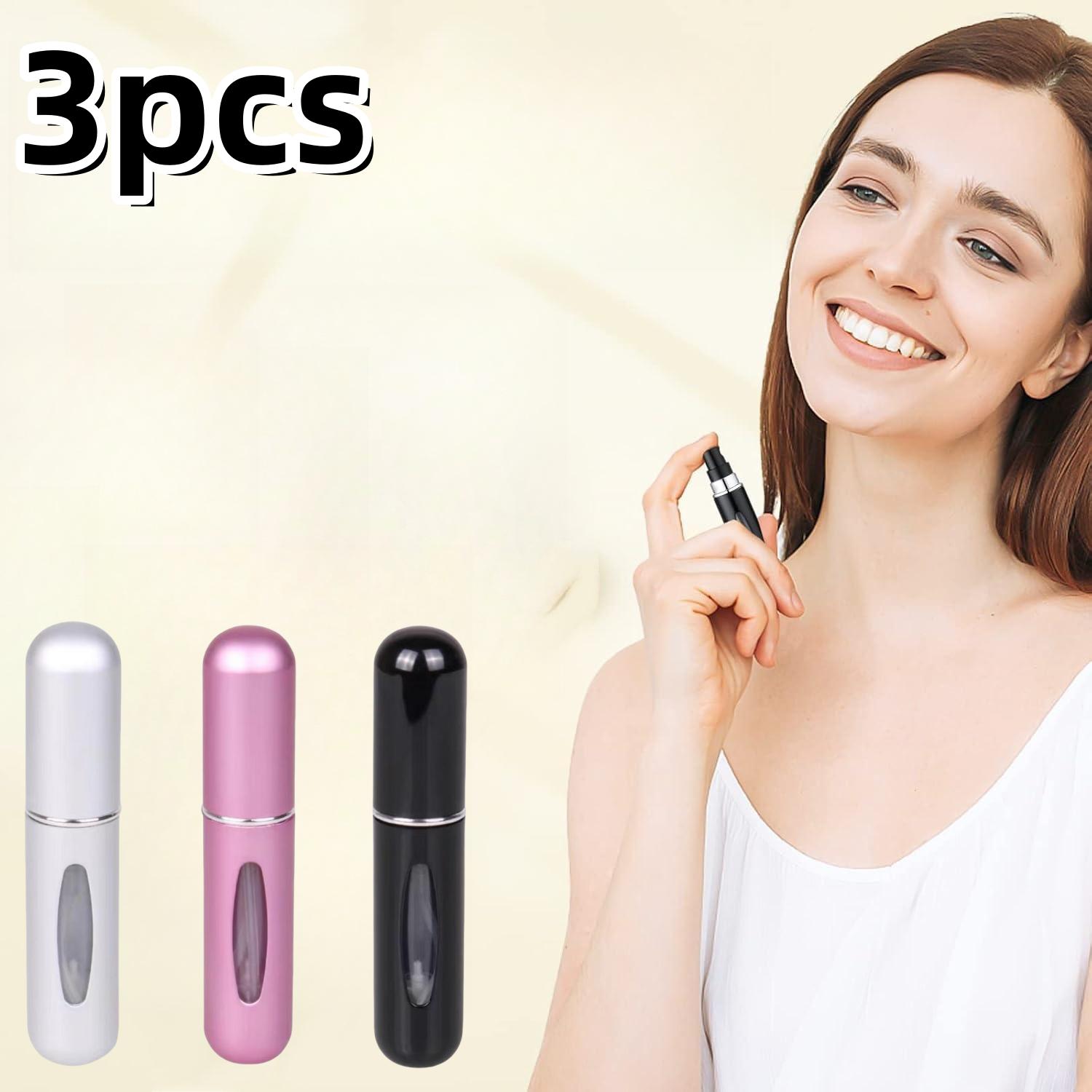 

Ультралегкий мини-коробка для хранения косметики с флаконом для сменных принадлежностей для духов и скраба для путешествий 3-pcs