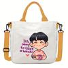 Multi-color KPOP Stray Felix Printed Crossbody Bag Canvas Shoulder Bags