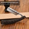 Ebony Wavy Manual Razor for Face, Head, Hair, and Eyebrow Shaving