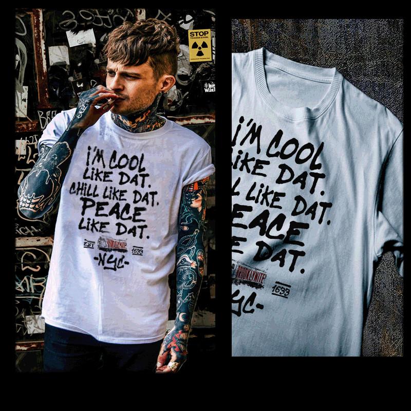 

Brooklyn T-shirt I m from BK New York NYC Brooklyn NY cool like that hip hop tee L