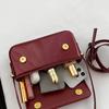 Women Exquisite Crossbody Bag Large Capacity PU Leather Vintage Sling Bag Adjustable Strap Fashion Shoulder Bag Retro Armpit Bag CLE