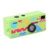 Schlüsselanhänger Daumenkamera Retro 1080P HD Kleiner Camcorder Vintage Tragbare Daumenkamera mit 0,96 Zoll Bildschirm Gelb