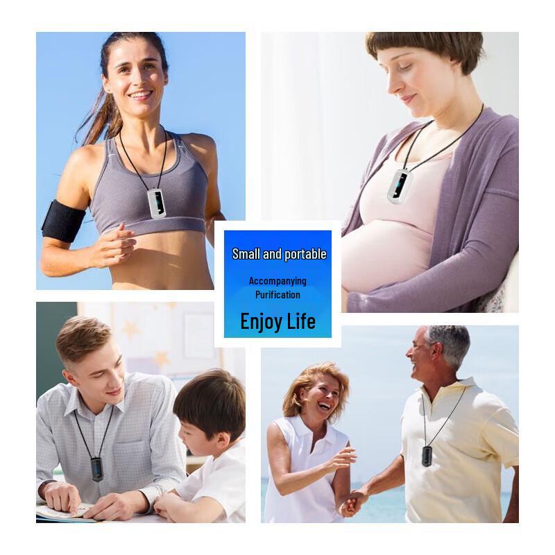 Přenosný čistička vzduchu s negativními ionty