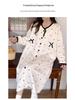 Autumn/Winter Postpartum Nursing Nightgown: Thick Air Cotton Maternity Pajamas for Spring and Autumn